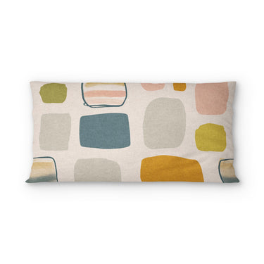 Calliope Ivory Multicolor psking - microfiber - Double Sided Print
