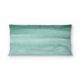 Jacinda Watercolor Teal Ombre psking - microfiber - Double Sided Print