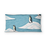 Arctic Penguins psking - microfiber - Double Sided Print
