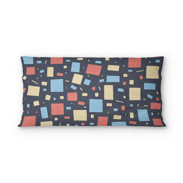Geometric Confetti Twilight psking - microfiber - Double Sided Print