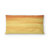 Jacinda Watercolor Fire Orange Ombre psking - microfiber - Double Sided Print
