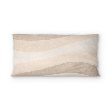 Sinuous Ivory Monochrome in King (36" x 20") Size