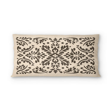 Floranna Ivory & Black in King (36" x 20") Size