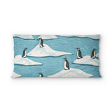 Arctic Penguins in King (36" x 20") Size