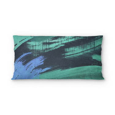 Tethys Navy & Seafoam in King (36" x 20") Size