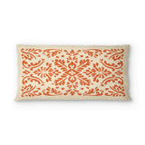 Floranna Ivory & Orange in King (36" x 20") Size