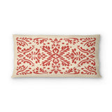 Floranna Ivory & Red in King (36" x 20") Size