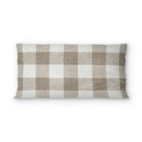 Buffalo Plaid Light Cedar Brown in King (36" x 20") Size