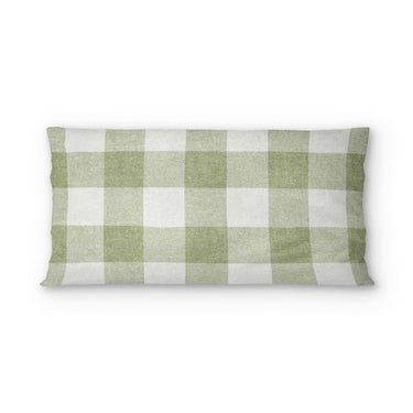 Buffalo Plaid Light Sage in King (36" x 20") Size