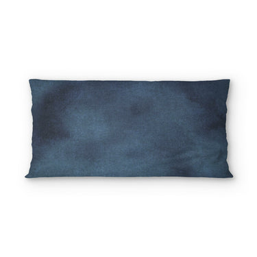 Andromeda Watercolor Navy in King (36" x 20") Size