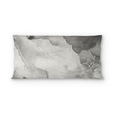 Zephyr Watercolor Grey in King (36" x 20") Size