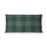 Buffalo Plaid Green Navy in King (36" x 20") Size