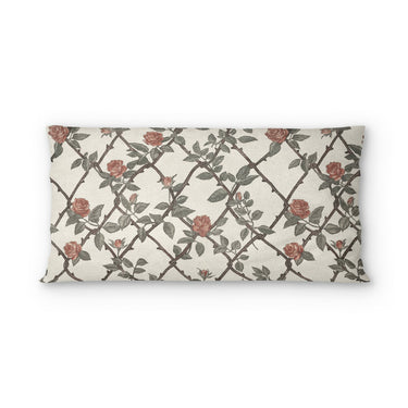 Rose Lattice in King (36" x 20") Size