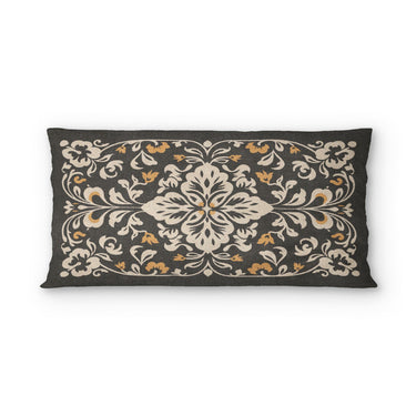 Annette Vintage Black & Yellow in King (36" x 20") Size