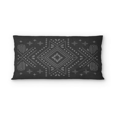 Durand Charcoal Grey in King (36" x 20") Size