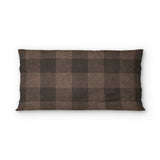 Buffalo Plaid Hickory Brown in King (36" x 20") Size