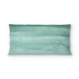 Jacinda Watercolor Teal Ombre in King (36" x 20") Size