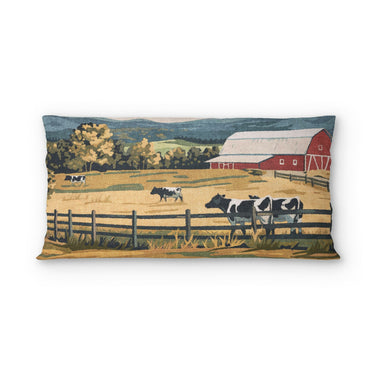 Vermont Spring Farmlife in King (36" x 20") Size