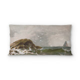 Stormy Narragansett Pier by Thomas Bircher in King (36" x 20") Size