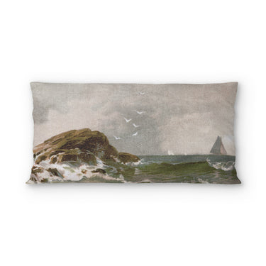 Stormy Narragansett Pier by Thomas Bircher in King (36" x 20") Size