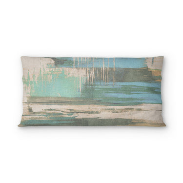 Jörgan Teal & Taupe in King (36" x 20") Size