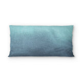 Kieran Watercolor Teal Ombre in King (36" x 20") Size