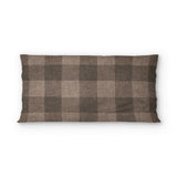 Buffalo Plaid Dark Cedar Brown in King (36" x 20") Size