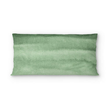 Jacinda Watercolor Green Ombre in King (36" x 20") Size