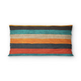 Brush Stripes Multicolor in King (36" x 20") Size