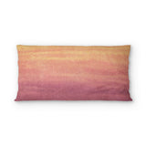 Imogen Watercolor Orange & Purple Ombre in King (36" x 20") Size
