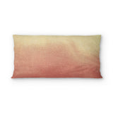 Kieran Watercolor Peach Ombre in King (36" x 20") Size