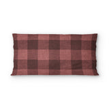Buffalo Plaid Deep Red in King (36" x 20") Size
