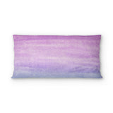 Imogen Watercolor Blue & Purple Ombre in King (36" x 20") Size