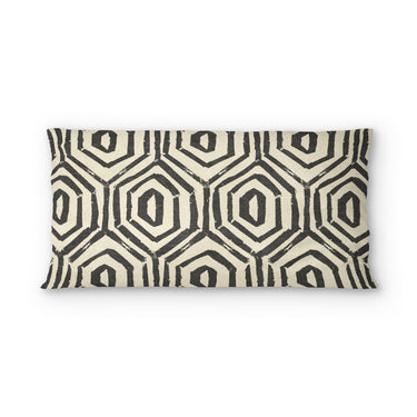 Torrance Black & Ivory in King (36" x 20") Size