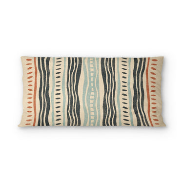 Delsin Blue & Orange in King (36" x 20") Size