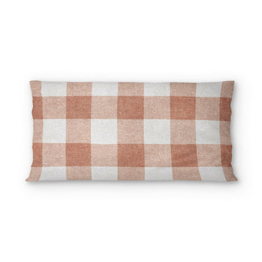 Buffalo Plaid Light Terracotta in King (36" x 20") Size