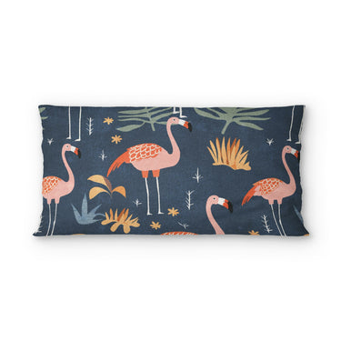 Flamingo Paradise in King (36" x 20") Size
