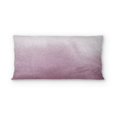 Kieran Watercolor Mauve Ombre in King (36" x 20") Size