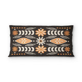 Topanga Black & Yellow in King (36" x 20") Size