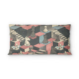 Harmon Surreal Check Blue & Pink in King (36" x 20") Size