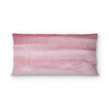 Jacinda Watercolor Pink Ombre in King (36" x 20") Size