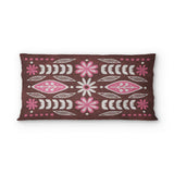 Topanga Burgundy & Pink in King (36" x 20") Size