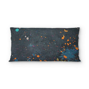 Jacob Navy & Orange in King (36" x 20") Size