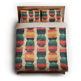Andante Polychrome queen - microfiber - Natural Backing