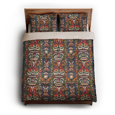 Totems queen - microfiber - Natural Backing