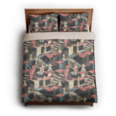 Harmon Surreal Chess queen - microfiber - Natural Backing