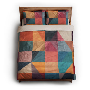 Faraz Multicolor queen - microfiber - Natural Backing