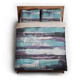 Jörgan Purple & Blue queen - microfiber - Natural Backing