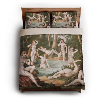 Female Bathers queen - microfiber - Natural Backing