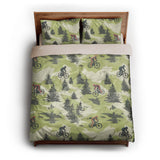 Mountain Bike Park queen - microfiber - Natural Backing